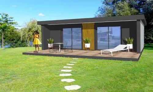 photo d'un cottage en 3D