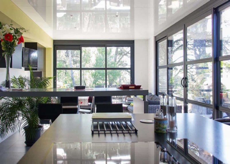 photo de l’intérieur d'une extension